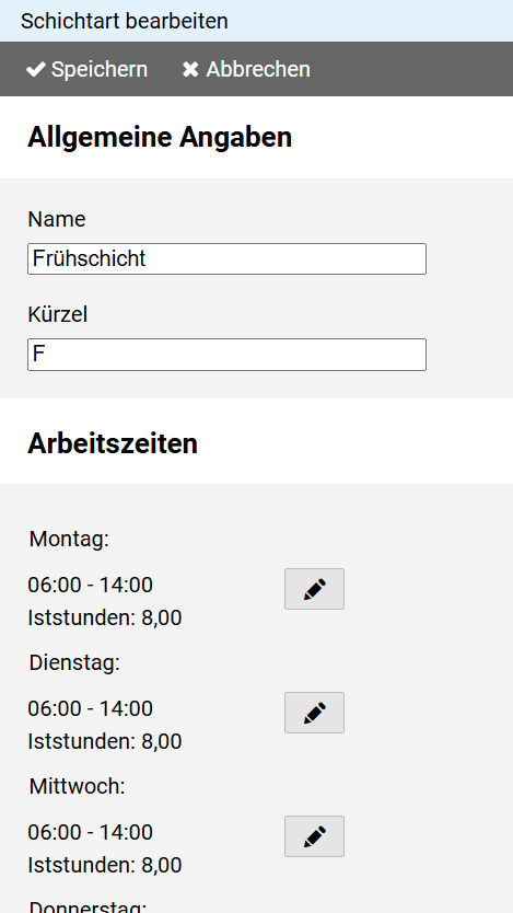 Schichtart