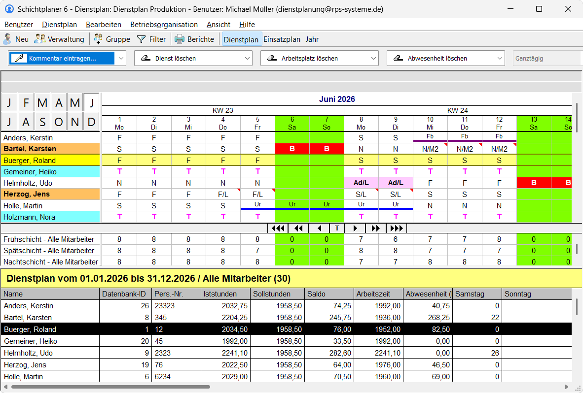 Dienstplan